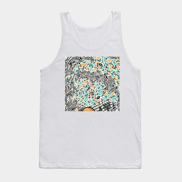 Surreal Mod Design Tank Top by astonishingemma